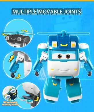 Super Wings Игровая фигурка-трансформер Transforming Шайн (Shine) EU770239 фото