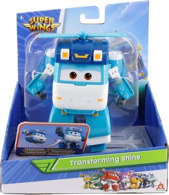 Super Wings Игровая фигурка-трансформер Transforming Шайн (Shine) EU770239 фото
