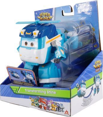 Super Wings Игровая фигурка-трансформер Transforming Шайн (Shine) EU770239 фото