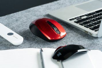 2E Миша MF2020 WL Black and Red 2E-MF2020WB фото