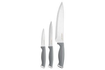 Набір ножів Ardesto Gemini Gourmet 3 пр., сірий, нержавіюча сталь, пластик AR2103GR фото