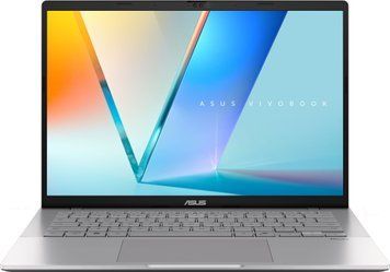 ASUS Ноутбук ASUS Vivobook S 14 S3407VA-LY015 14" WUXGA IPS, Intel i5-13420H, 16GB, F1TB, UMA, NoOS, Сріблястий 90NB1681-M000K0 фото