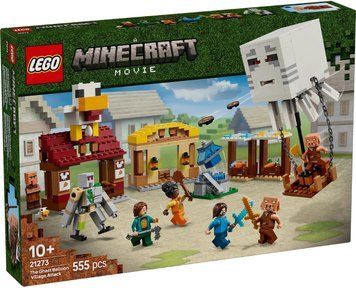 LEGO Конструктор Minecraft Нападение на село с воздушным шариком Ґаст 21273 фото