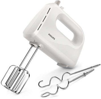 Philips Міксер ручний Daily Collection 300Вт, насадки-2, турборежим, білий HR3705/00 фото