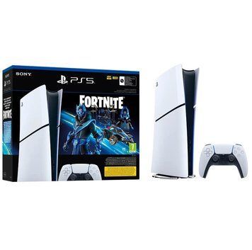 PlayStation Ігрова консоль 5 Slim Digital Edition (Fortnite&reg; Cobalt Star Bundle) 1000045170 фото