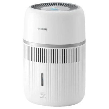 Philips Зволожувач повітря Philips традиційне зволоження, 44м2, 3.5л, 300мл/г, електр. кер-ння, дисплей. сенсор, білий