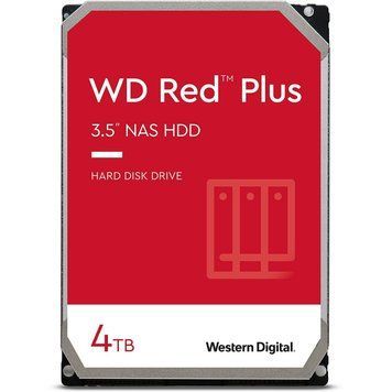 WD Жесткий диск 4TB 3.5" 5400 256MB SATA Red Plus NAS WD40EFPX фото