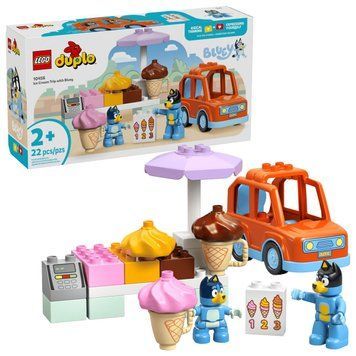 LEGO Конструктор LEGO DUPLO Bluey Подорож із морозивом із Блуї 10458 фото