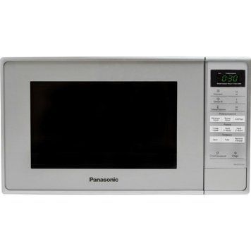 Panasonic Мікрохвильова піч Panasonic, 20л, електр.управл., 800Вт, дисплей, сріблястий NN-ST27HMZUE фото