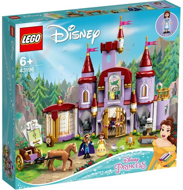 Конструктор LEGO Disney Замок Белль і Чудовиська 43196 фото