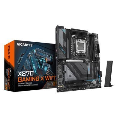 Gigabyte Материнская плата X870 GAMING X WIFI7 sAM5 X870 4xDDR5 M.2 HDMI Type-C ATX X870_GAMING_X_WIFI7 фото