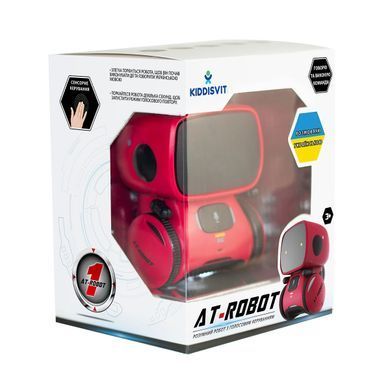Інтерактивний робот з голосовим керуванням &ndash; AT-ROBOT (червоний, озвуч.укр.) AT001-01-UKR фото