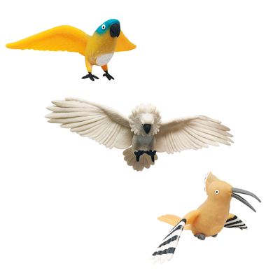 Стретч-іграшка у вигляді тварини – ТРОПІЧНІ ПТАШКИ (в асорт., в дисплеї) 14-CN-2020 фото