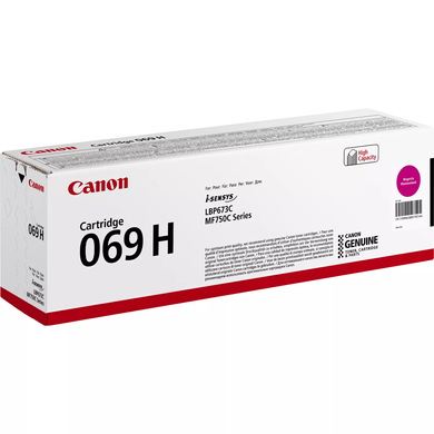 Картридж Canon 069H MF752Cdw/MF754Cdw/LBP673Cdw Magenta (5500 стр.) 5096C002 фото