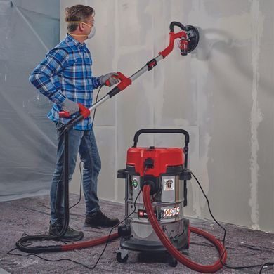 Einhell Пылесос профессиональный TE-VC 2350 SACL, 1600Вт, 230мБар, контейнер 50л, розетка, класс L, 13.1кг 2342475 фото