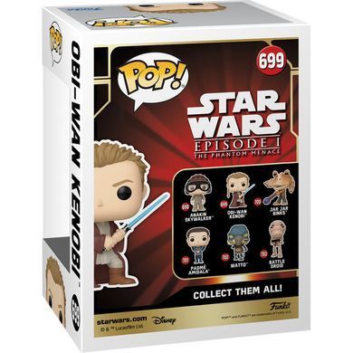 Funko Фігурка Funko POP Star Wars: PM 25th - Obi-Wan (Young) 5908305248033 фото