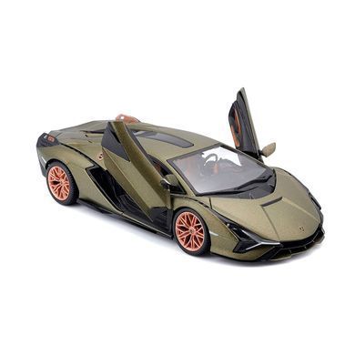 Автомодель - LAMBORGHINI SI&Aacute;N FKP 37 (асорті зелений металік, червоний металік, 1:24) 18-21099 фото