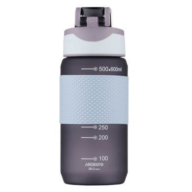 ARDESTO Пляшка для води ARDESTO Motion 600мл, пластик, фіолетовий