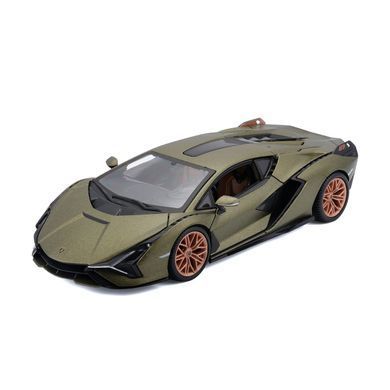 Автомодель - LAMBORGHINI SI&Aacute;N FKP 37 (асорті зелений металік, червоний металік, 1:24) 18-21099 фото