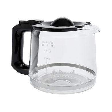 Russell Hobbs Кавоварка Heaton, 1.25л, мелена, чорно-срібний 27400-56 фото