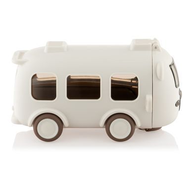 ARDESTO Пляшка для води Bear Bus 500мл, пластик, білий