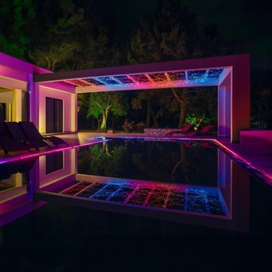 Twinkly Гірлянда Smart LED Twinkly Dots Lights RGB 200 IP44 10м кабель прозорий TWD200STP-TEU фото