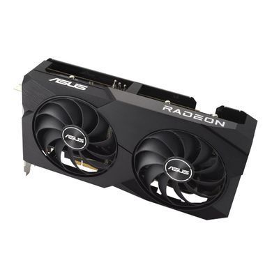 ASUS Видеокарта Radeon RX 7600 8GB GDDR6 DUAL OC EVO DUAL-RX7600-O8G-EVO 90YV0LD0-M0NA00 фото