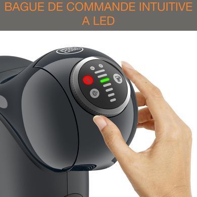 Krups Кофеварка капсульная Dolce Gusto Genio S Plus, 1,8л, капсулы, сенсорное управл., темно-серый KP340B10 фото