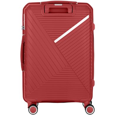 Набор пластиковых чемоданов 2E, SIGMA,(L+M+S), 4 колеса, красный 2E-SPPS-SET3-RD фото