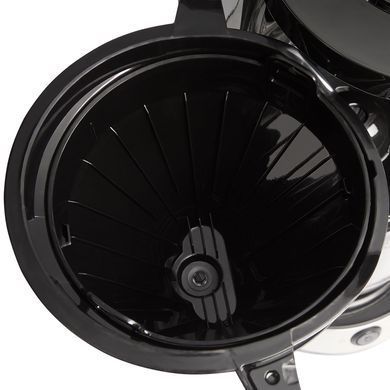 Russell Hobbs Кавоварка Heaton, 1.25л, мелена, чорно-срібний 27400-56 фото