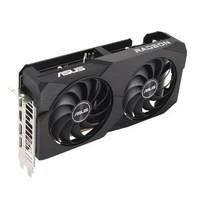 ASUS Видеокарта Radeon RX 7600 8GB GDDR6 DUAL OC EVO DUAL-RX7600-O8G-EVO 90YV0LD0-M0NA00 фото