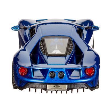 Автомодель - FORD GT (голубой металлик, серебристый металлик, 1:32) 18-43043 фото