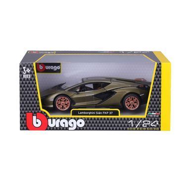Автомодель - LAMBORGHINI SI&Aacute;N FKP 37 (асорті зелений металік, червоний металік, 1:24) 18-21099 фото