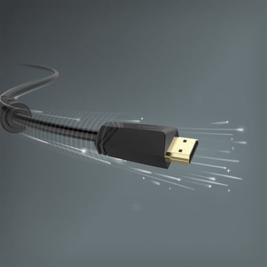 HAMA Кабель HDMI - HDMI 4K Ethernet Gold 10 m Black 00205009 фото