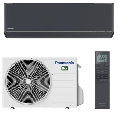 Panasonic Кондиціонер Etherea 35м2 інвертор 12000BTU 3.5кВт A+++/A+++ -20&deg;С Wi-Fi R32 чорний