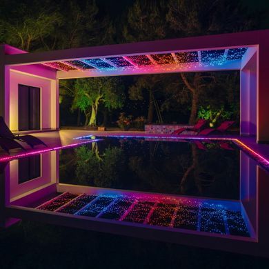 Twinkly Гірлянда Smart LED Twinkly Dots Lights RGB 200 IP44 10м кабель прозорий TWD200STP-TEU фото