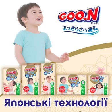 Трусики-подгузники GOO.N Premium Soft для детей 7-12 kg (размер 3(M), унисекс, 100 шт.) F1010101-156-2 фото