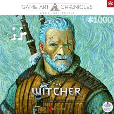 GoodLoot Пазл The Witcher Geralt of Rivia & Vincent van Gogh 1000 эл. 5908305247548 фото