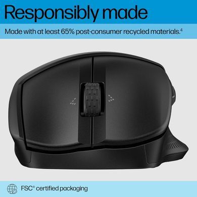 HP Мышь 480 Comfort, BT, чёрный 8T6M3AA фото