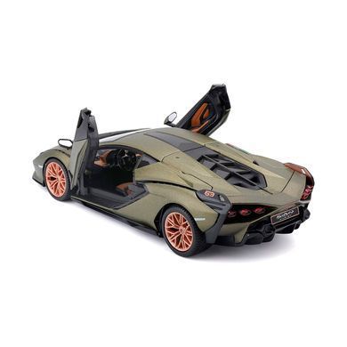 Автомодель - LAMBORGHINI SI&Aacute;N FKP 37 (асорті зелений металік, червоний металік, 1:24) 18-21099 фото