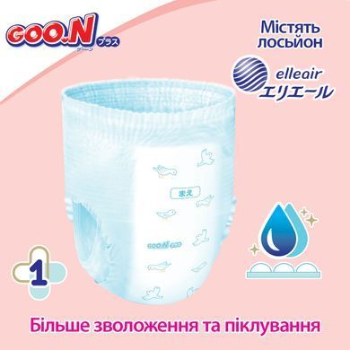 Трусики-підгузки GOO.N Plus для дітей 13-28 кг (розмір ХXL, унісекс, 28 шт) 21001513 фото