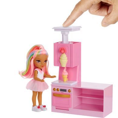 Игровой набор с куклой RAINBOW HIGH серии "Littles" &ndash; КОНДИТЕРСКАЯ КЕНДИ (с аксесс.) 522058 фото