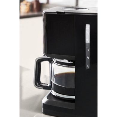 Кофеварка Tefal капельная Smart&light, 1,25л, молотый, LED-дисплей, черный CM600810 фото