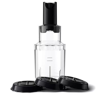 Philips Блендер погружной Series 5000, 1200Вт, 4в1, чопер XL, спиралайзер, черный