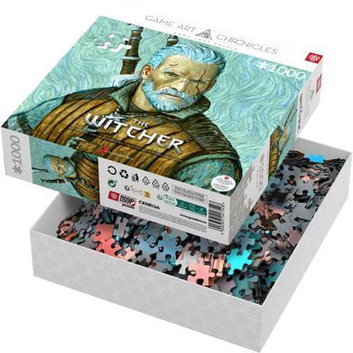 GoodLoot Пазл The Witcher Geralt of Rivia & Vincent van Gogh 1000 эл. 5908305247548 фото