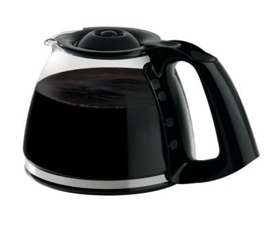 Кофеварка Tefal капельная Subito Mug, 1,25л, молотый, черно-серебристый CM290838 фото