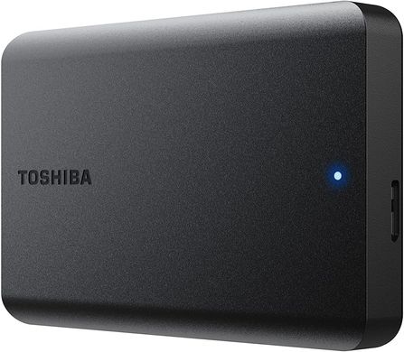 Toshiba Портативний жорсткий диск 1TB USB 3.2 Gen 1 Canvio Basics 2022 Black HDTB510EK3AA фото