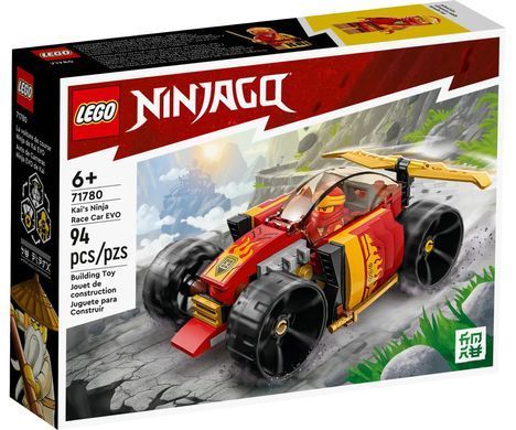 LEGO Конструктор Ninjago Гоночний автомобіль ніндзя Кая EVO 71780 фото