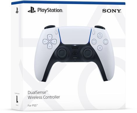 PlayStation Геймпад 5 Dualsense BT, White 1000050246 фото
