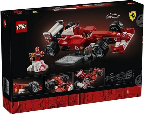 LEGO Конструктор LEGO Icons Ferrari F2004 та Michael Schumacher 11375 фото